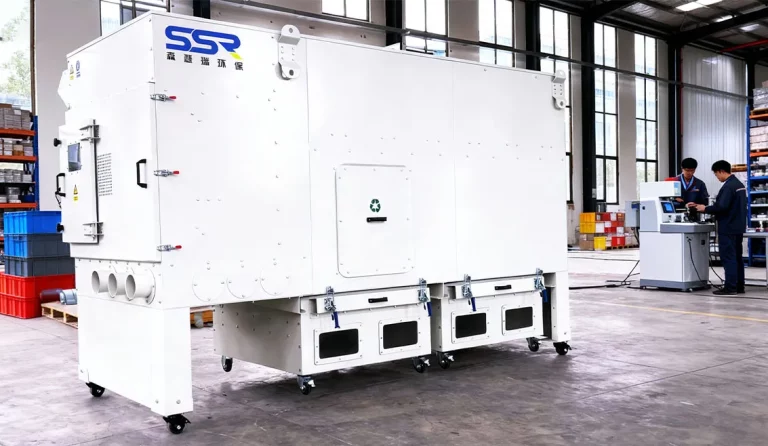 Welding Fume Extraction and Dust Control Solution